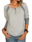 baratos Super Sale-Summer Striped Print Crewneck T Shirt