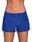 abordables Pants-Femme Short Mini Shorts Bleu Gris Noir Sportif Athleisure Taille médiale Casual Fin de semaine Court Elastique Plein Confort S M L XL / Mince