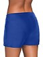 abordables Pants-Femme Short Mini Shorts Bleu Gris Noir Sportif Athleisure Taille médiale Casual Fin de semaine Court Elastique Plein Confort S M L XL / Mince