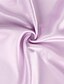 preiswerte Damen Nachtwäsche und Loungewear-Damen Schlafanzug Nachtwäsche Nächtlich Pjs 1 pc Einfarbig Einfach Brautkleider schlicht Komfort Party Heim Täglich Satin Geschenk V Ausschnitt Kurzarm Vintage-Stil Sommer Frühling Hellrosa Rosa