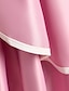cheap Girls&#039; Dresses-Kids Little Girls&#039; Dress Jacquard Solid Colored Sheath Dress Party Birthday Blue Pink Wine Maxi Sleeveless Princess Sweet Dresses Spring Summer Slim 1 PC 4-12 Years