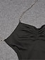 cheap Jumpsuits &amp; Rompers-Women&#039;s Bodysuit Solid Color Backless Streetwear Strap Going out Club Sleeveless Regular Fit Black S M L Spring