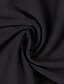 abordables Pantalons femme-Femme Mi-long Polyester Plein Noir Blanche simple Taille médiale Mollet Fin de semaine Automne Printemps été