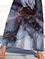 abordables Dresses-Mujer Vestido largo maxi Vestido de una línea Gris Sin Mangas Bolsillo Estampado Gradiente de Color Escote Redondo Primavera Verano Elegante Casual Vacaciones 2022 S M L XL XXL 3XL