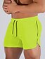 cheap Running &amp; Jogging Clothing-Men&#039;s Running Shorts Athletic Shorts Shorts Outdoor Athletic Breathable Quick Dry Fitness Marathon Running Sportswear Activewear Solid Colored Dark Grey fluorescent green Black