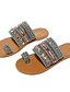 cheap Women&#039;s Slippers &amp; Flip-Flops-Boho Women&#039;s Polyester Sandals for Beach Casual Outdoor Use