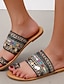 preiswerte Women&#039;s Slippers &amp; Flip-Flops-Elegante Boho Damen Sandalen Polyester Strand Minimalismus