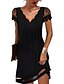 cheap Super Sale-Women&#039;s Party Dress Short Sleeve Lace A-Line