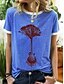 baratos T-shirts-camiseta feminina da árvore da música da guitarra da árvore da vida