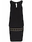 abordables Vestidos Mini-Mujer Vestido tubo Vestido de verano Mini vestido Negro Sin Mangas caliente Cuello Barco Delgado Vestido de venta de auge S M L XL XXL