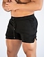 cheap Running &amp; Jogging Clothing-Men&#039;s Athletic Drawstring Running Shorts