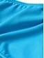 abordables Una pieza-Mujer Bañadores Una pieza Monokini Trajes de baño triquini Normal Traje de baño Espalda al Aire Color sólido Verde Trébol Blanco Negro Azul Piscina Trajes de baño Sexy Fiesta Activo / nuevo