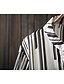 cheap Best Selling Plus Size-Women&#039;s Blouse Striped Daily Weekend Short Sleeve Blouse Shirt V Neck Print Casual Streetwear White Black XL