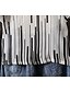 economico Best Selling Plus Size-Per donna Blusa A strisce Giornaliero Fine settimana Manica corta Blusa Camicia A V Stampa Informale Streetwear Bianco Nero XL
