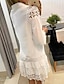 cheap Casual Dresses-Basic Women&#039;s Midi Casual Dress