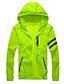 abordables Ropa para correr y trotar-Hombre Cortavientos Chaqueta Chaqueta de piel para correr Bolsillo Full Zip Manga Larga Abrigos Calle Deportivo Verano Con Capucha Impermeable Protección solar UV Resistente al Viento Transpirable