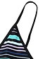 cheap Tankini-Women&#039;s Swimwear 2 Piece Normal Swimsuit Open Back Stripe Cross Color Block Stripe Rainbow Tank Top Bathing Suits Sports Hawaiian Casual