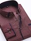 cheap Long Sleeves-Men&#039;s Polka Dot Long Sleeve Dress Shirt