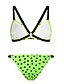 cheap Bikini-Women&#039;s Swimwear Bikini Swimsuit Leopard Slim Green Pink Bathing Suits Fashion Sexy