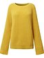 cheap Sweaters &amp; Cardigans-Women&#039;s Casual Boat Neck Pullover Sweater