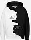 cheap Boys&#039; Hoodies &amp; Sweatshirts-Boys&#039; 3D Graffiti Print Hoodie Long Sleeve Black