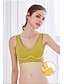 baratos Sports Bras-Mulheres Tecido Todas as Estações Amarelo Claro Verde Preto Cinzento Bege