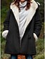 cheap Sherpa Jackets-Women&#039;s Preppy Style Regular Fit Hoodie Jacket