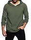 abordables Vêtements Homme-pull à capuche lâche quatre saisons pour hommes mode casual couleur unie veste hoodies