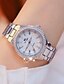 cheap Men&#039;s Watches-Women&#039;s Bracelet Watch Diamond Watch Analog Quartz Ladies Creative Beautiful and elegant / Japanese / Blinging