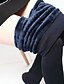 billige Yoga Leggings-fleeceforede leggings plus size til kvinder vinter termisk varm høj talje mavekontrol yoga bund leggings stigbøjlen bomuld spandex sport aktivt tøj