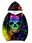 cheap Boys&#039; Hoodies &amp; Sweatshirts-Boys&#039; 3D Skull Print Halloween Hoodie