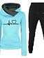 cheap Super Sale-Women&#039;s 2-Piece Tracksuit Thermal Breathable Activewear