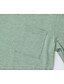 abordables T-shirts-Mujer Camiseta Verde Trébol Morado Rosa Bolsillo Plano Diario Fin de semana Manga Larga Escote Redondo Básico Regular S