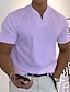 cheap Short Sleeve-Men's Casual V Neck Plain Sports T shirt
