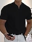 cheap Short Sleeve-Men's Casual V Neck Plain Sports T shirt