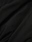preiswerte Damen Daunenjacken &amp; Parkas-Damen Parka Herbst Winter Frühling Normal Outdoorbekleidung Freizeitskleidung Lang Mantel Regular Fit Casual Jacken Langarm Klassisch Einfarbig Schwarz Grau Rosa / Gefüttert