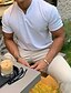 cheap Short Sleeve-Men's Casual V Neck Plain Sports T shirt