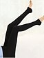 economico Yoga Leggings-leggings foderati in pile taglie forti per donna inverno termico caldo vita alta controllo della pancia yoga leggings inferiori staffa cotone spandex abbigliamento sportivo