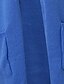 baratos Cardigãs-Mulheres Carregam Bolsos Tricotado Côr Sólida à moda Casual Manga Longa Normal Casacos de malha Abertura Frontal Outono Inverno Azul Roxo Caqui / Para Noite