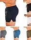 cheap Pants-Men&#039;s Athletic Shorts 3 inch Shorts Workout Shorts Short Shorts Running Shorts Drawstring Yoga Short Solid Colored Breathable Quick Dry Short Training Sports &amp; Outdoor Fitness Sports Sporty Black