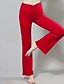 abordables Pantalones de yoga y pololos-Mujer Pantalones de yoga Perneras anchas Yoga Aptitud física Entrenamiento de gimnasio Prendas de abajo Negro Morado Rojo Deportes Ropa de Deporte Elástico 21Grams