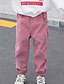 economico Pantaloni Da ragazzo per neonati-Bambino Da ragazzo Tinta unita Pantaloni Cotone Giornaliero Autunno 3-10 anni Nero Giallo Rosa