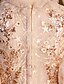 cheap Girls&#039; Dresses-Kids Little Girls&#039; Dress Sequin Wedding Performance A Line Dress Coffee Half Sleeve Elegant Princess Dresses Fall Winter Regular Fit 3-12 Years