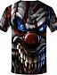 cheap Men&#039;s Tees &amp; Tank Tops-Men&#039;s Punk &amp; Gothic Graphic Tee with 3D Tribal Print