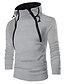 cheap Men&#039;s-Men&#039;s Blazer Hoodies &amp; Sweatshirts Jacket Basic Medium Fall &amp; Winter Navy White Black