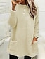 cheap Super Sale-Women&#039;s Casual Sherpa Fleece Pullover Sweatshirt