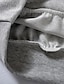 abordables Two Piece Sets-Mujer Top corto Sudadera Chándal Conjuntos de pantalones Color sólido Casual Retazos Correa Negro Manga Larga Ropa deportiva Con Capucha Otoño invierno
