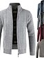 cheap Cardigan Sweaters-Men&#039;s Vintage Solid Cardigan Sweater Jacket