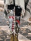 cheap Graphic Chic-Warm Casual Women&#039;s Cat Pattern Full-Length Tights