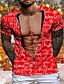 abordables Men&#039;s Socks-camiseta hombre unisex camiseta tee estampados gráficos músculos cuello redondo rojo impresión 3d diario manga corta estampado ropa diseñador de ropa casual grande y alto grosero